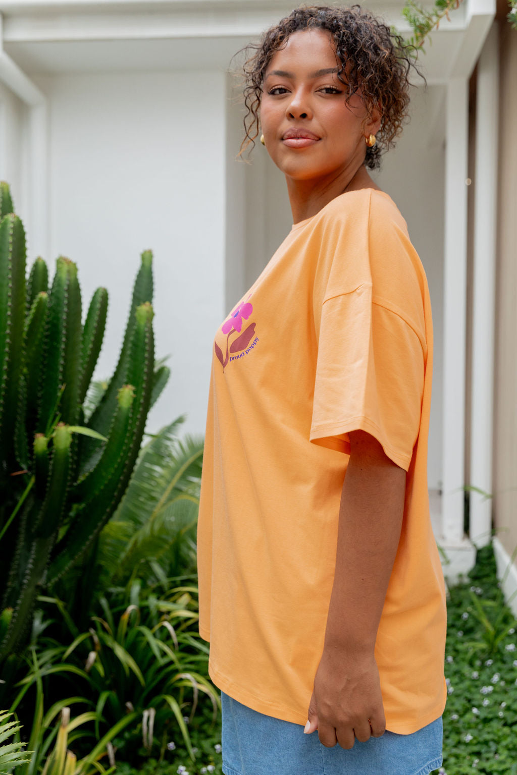Choose Kindness Tee in Peach - Soft Cotton T-Shirt for Women - Perfect for Casual Wear, Everyday Outfits & Inspirational Gifts