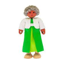 Happy Wooden Dolls - Handcrafted African Wooden Figurines for Home Decor, Gift Giving & Cultural Displays