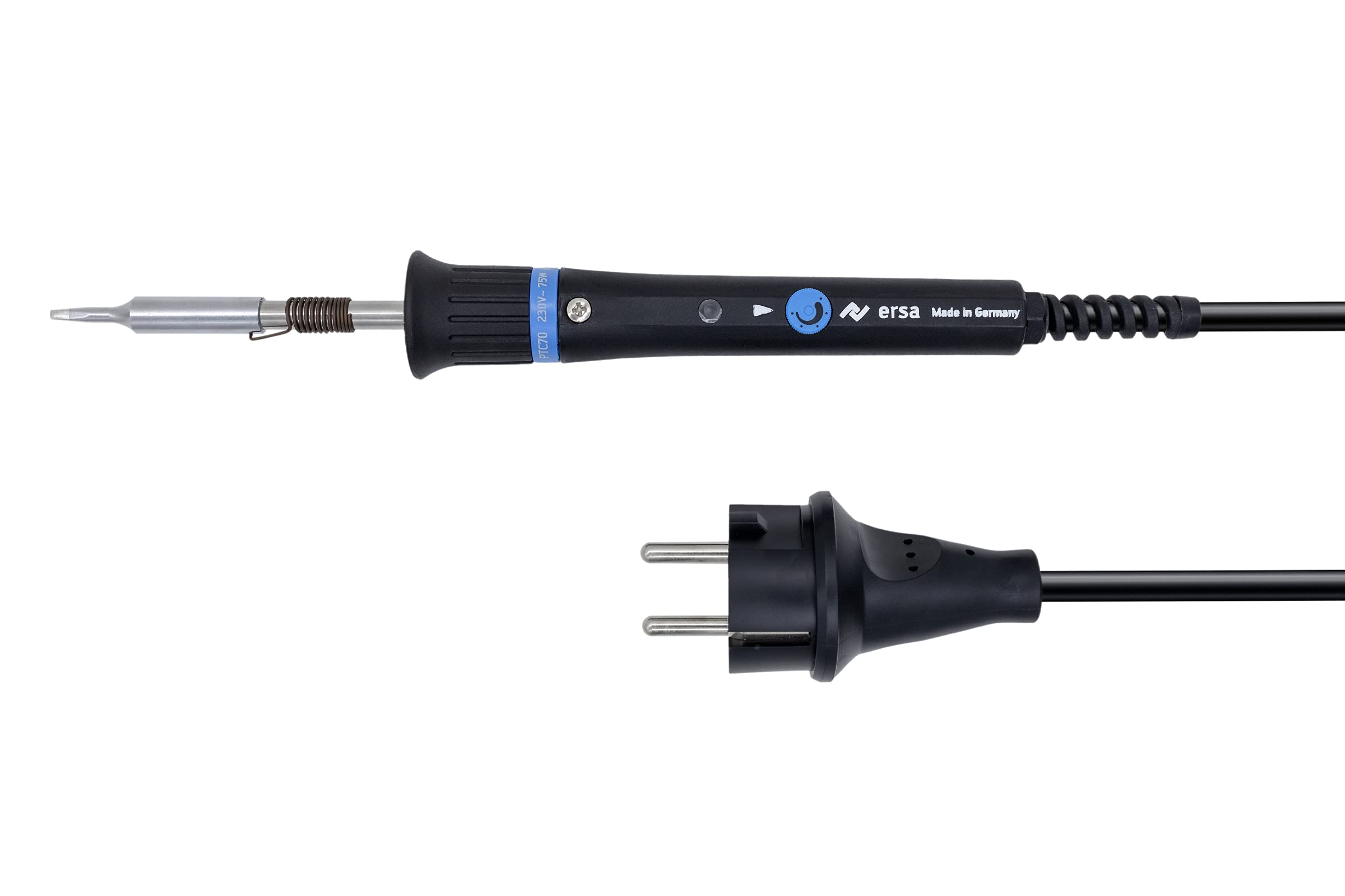 Ersa PTC 70 Professional Temperature Control Soldering Iron - Precise Heating for Electronics Repair, DIY Projects, and Circuit Board Work