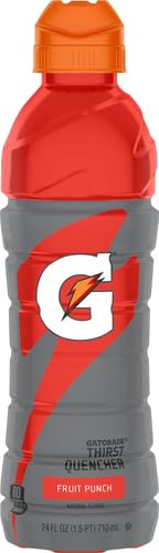 Gatorade Thirst Quencher Sports Drink Bottles - Electrolyte Hydration for Athletes & Workout Recovery - Perfect for Gym, Running, and Outdoor Activities