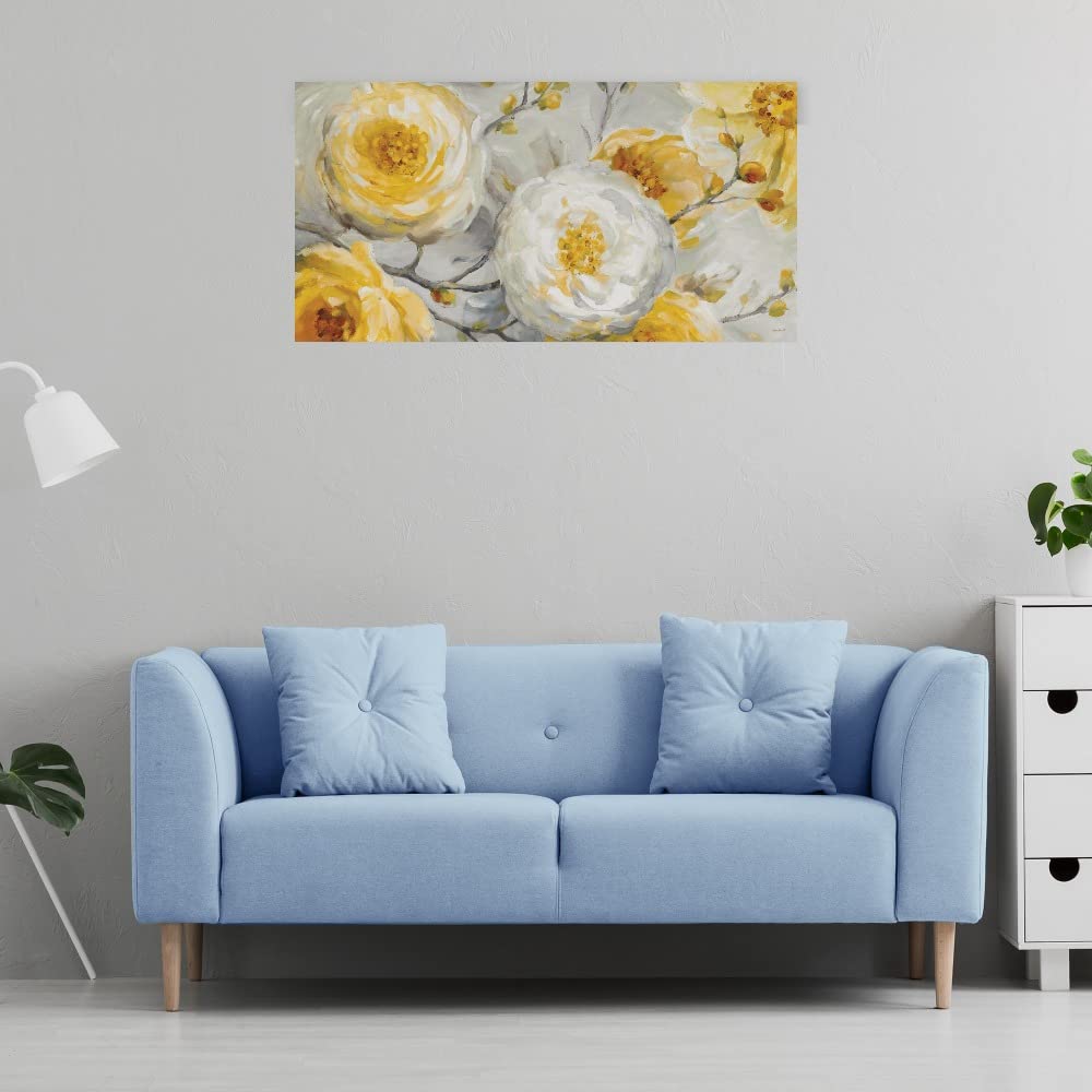 Sunshine Canvas Wall Art by Lisa Audit - Modern Fine Art Print for Living Room, Bedroom, Office & More - Ready to Hang 40x21 Inches - Perfect for Home Decor, Gifts & Interior Design