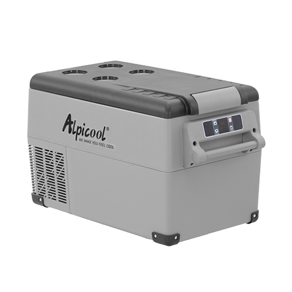 Alpicool CF35 12V Portable Car Refrigerator - Compact Freezer for Road Trips, Camping & Travel - Energy Efficient & Quiet - Certified Refurbished