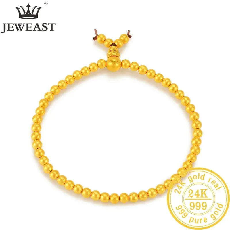 24K Pure Gold Bracelet - 999 Solid Real Gold Bangle with Butterfly Design, Elegant & Trendy Jewelry for Women | Perfect Gift for Birthday, Anniversary & Special Occasions