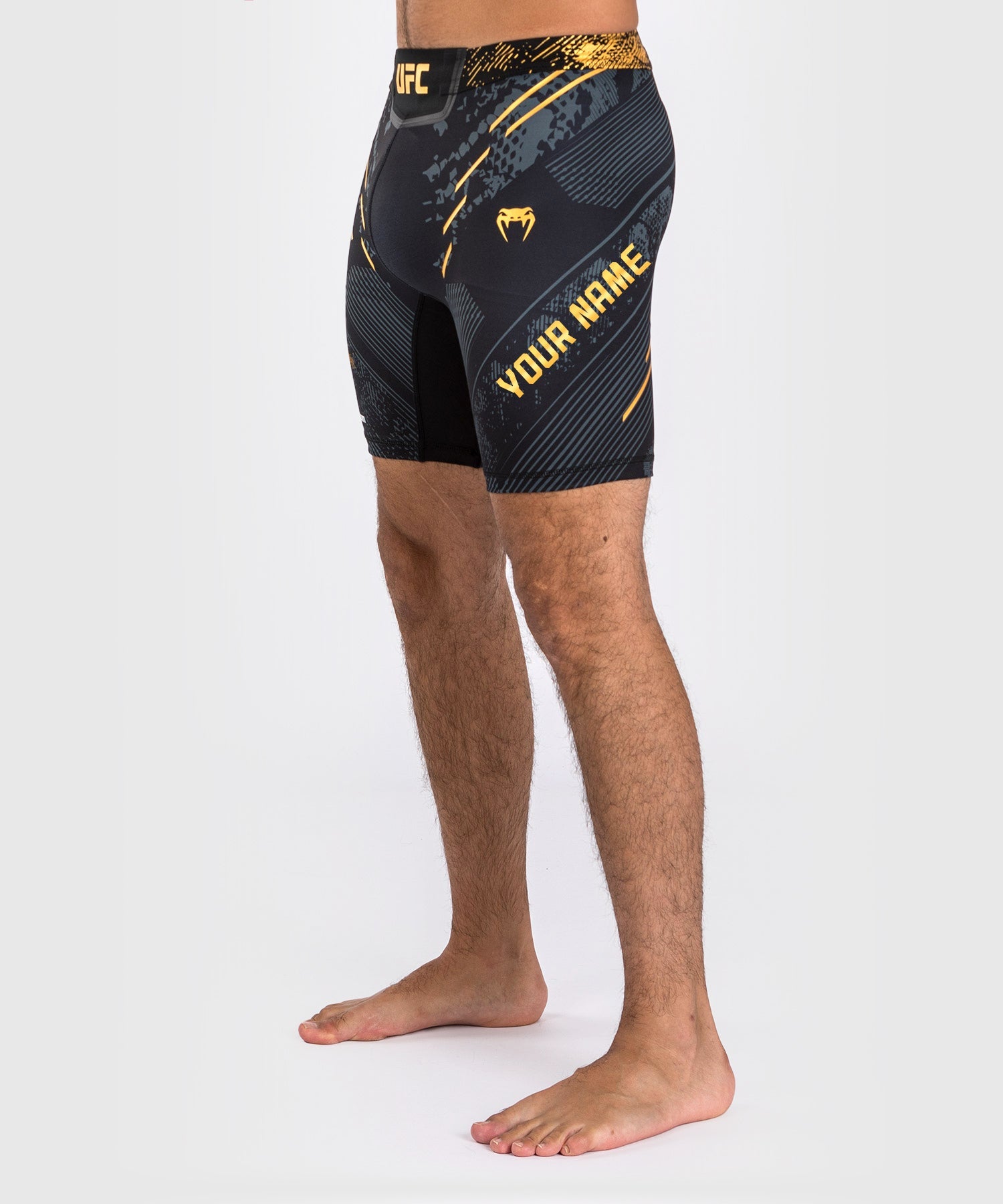 Venum UFC Adrenaline Personalized Authentic Fight Night Men's Vale Tudo MMA Shorts - Champion Edition for Training & Competition