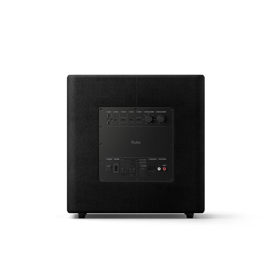 KEF Kube 12 MIE Powered Subwoofer - High Performance Home Theater & Music Bass Speaker for Movies, Gaming & Audiophile Listening