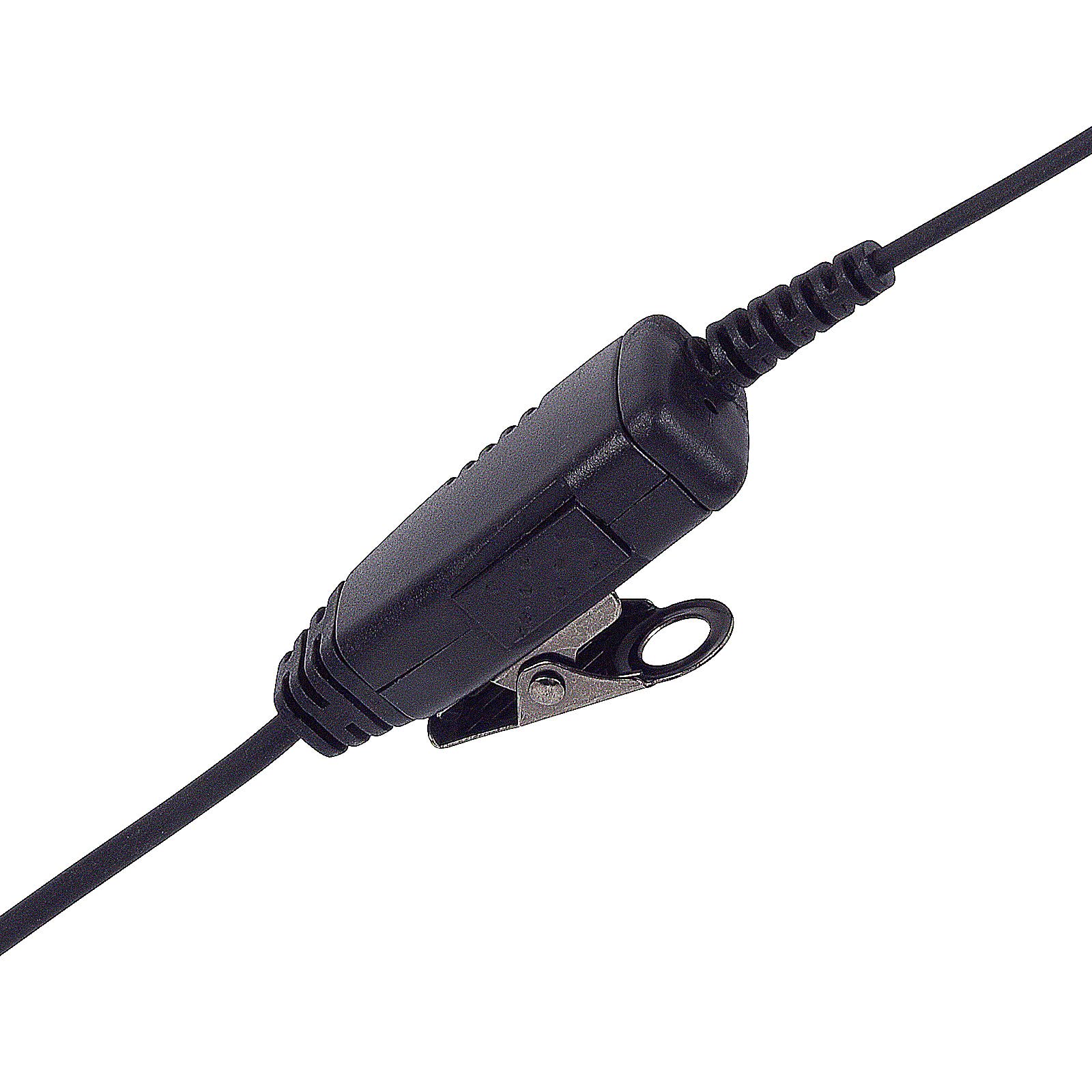 Motorola CLP Series Walkie Talkie Headset - CLP1010 CLP1040 CLP1060 CLP446 Acoustic Earpiece with Microphone & PTT Button (1-Wire C Swivel) for Two-Way Radio Communication - Ideal for Security, Construction & Event Staff