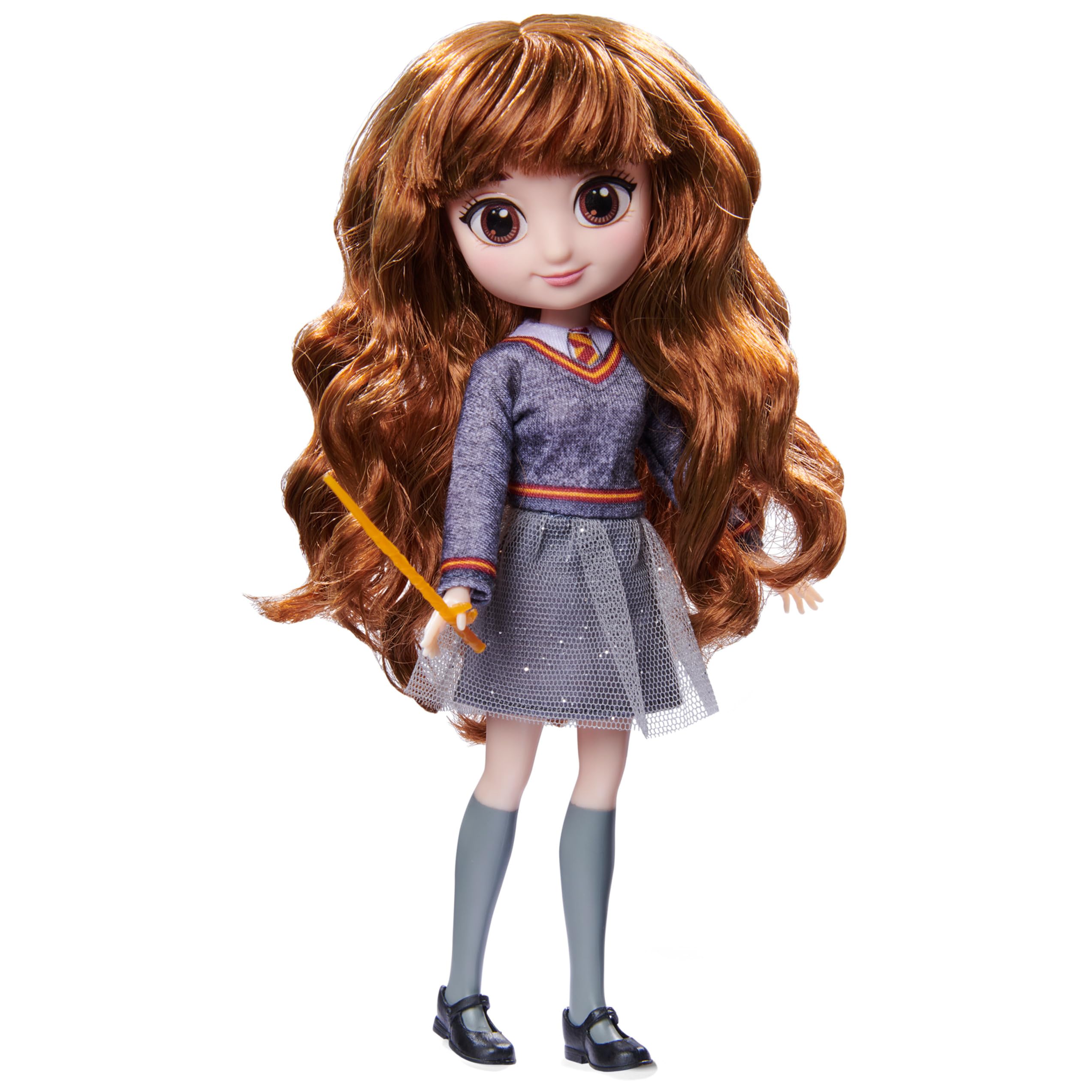 Harry Potter Hermione Granger 8-inch Doll - Collectible Toy for Kids Ages 5+ | Perfect for Birthday Gifts, Christmas Presents & Harry Potter Themed Parties
