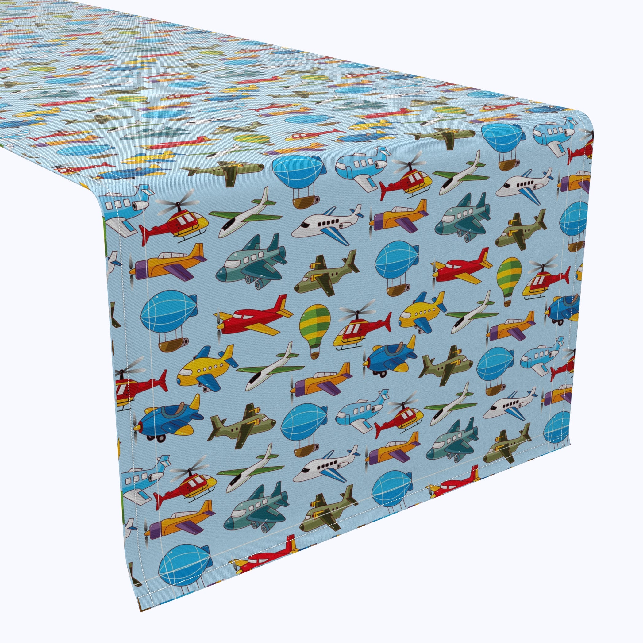 Premium Aircraft Themed Table Runners for Dining Room Decor - Perfect for Aviation Enthusiasts, Airplane Themed Parties & Pilot Gifts