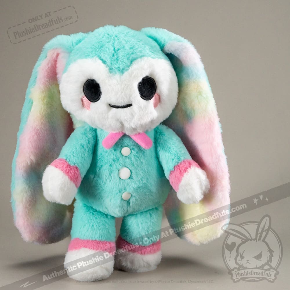 Plushie Dreadfuls Masking Rabbit - Soft Stuffed Animal Plush Toy for Kids, Cute Bunny Collectible for Home Decor & Anxiety Relief | Perfect Gift for Easter, Birthday & Stress Relief