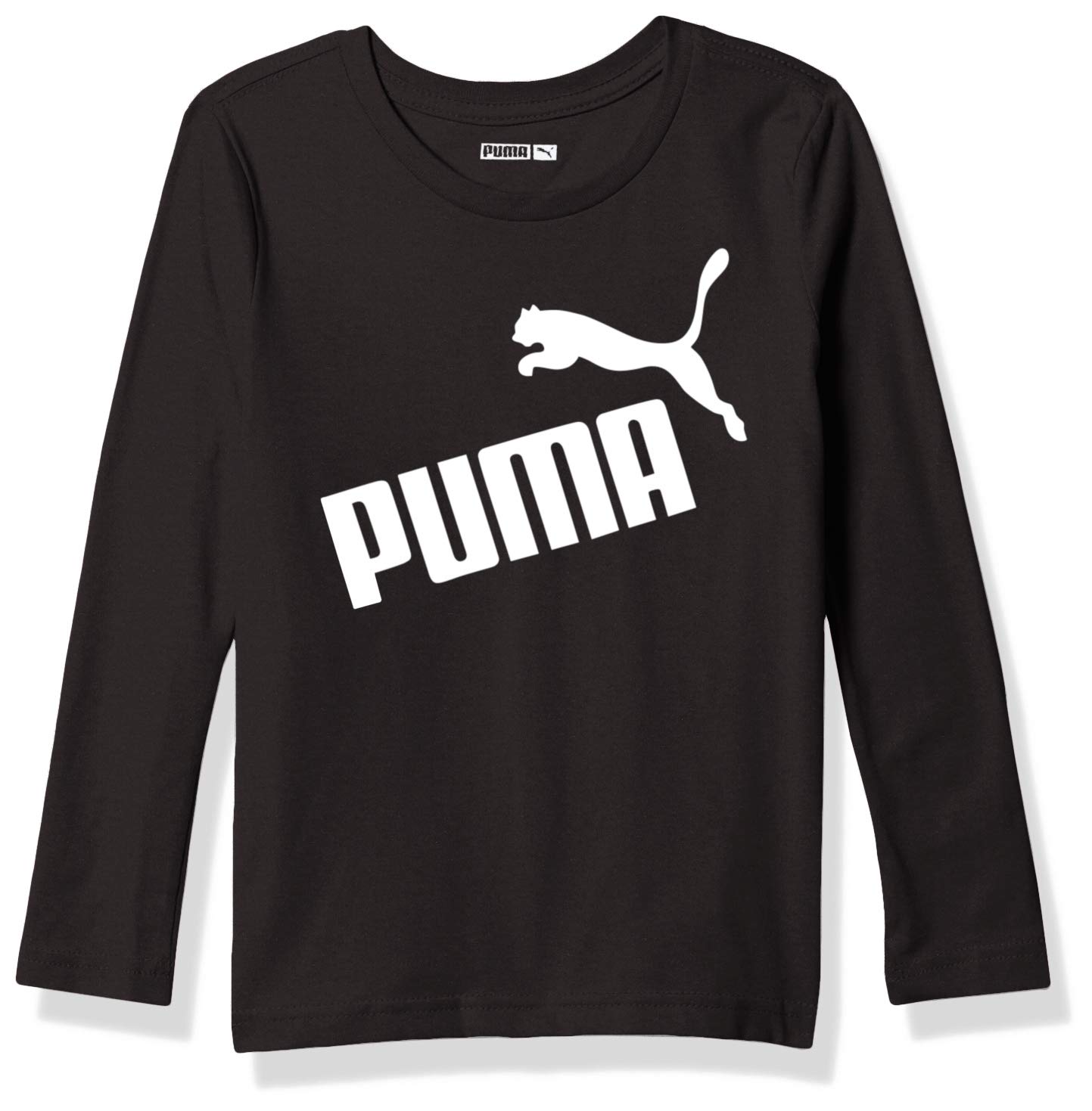 PUMA Boys' Graphic Long Sleeve T-Shirt - Cool Cotton Tee for Kids - Perfect for School, Playdates & Casual Outfits
