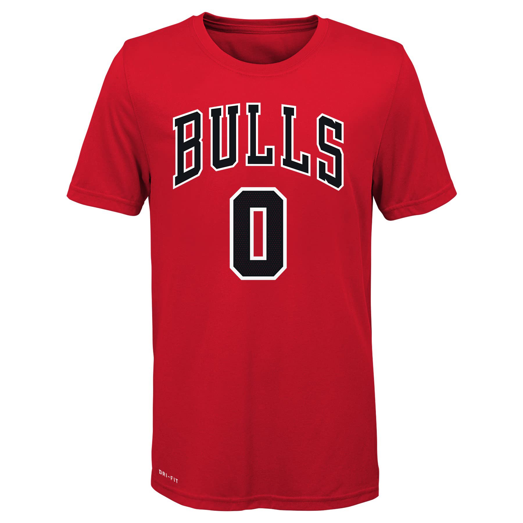 Outerstuff NBA Boys Youth (8-20) Coby White Chicago Bulls Jersey T-Shirt - Official Basketball Jersey for Kids, Perfect for Games, School & Fan Events