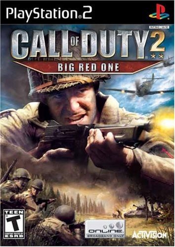 Call of Duty 2: Big Red One - Renewed PS2 Game | WWII First-Person Shooter | Compatible with PlayStation 2 Console | Perfect for Gaming Collectors & Retro Gamers