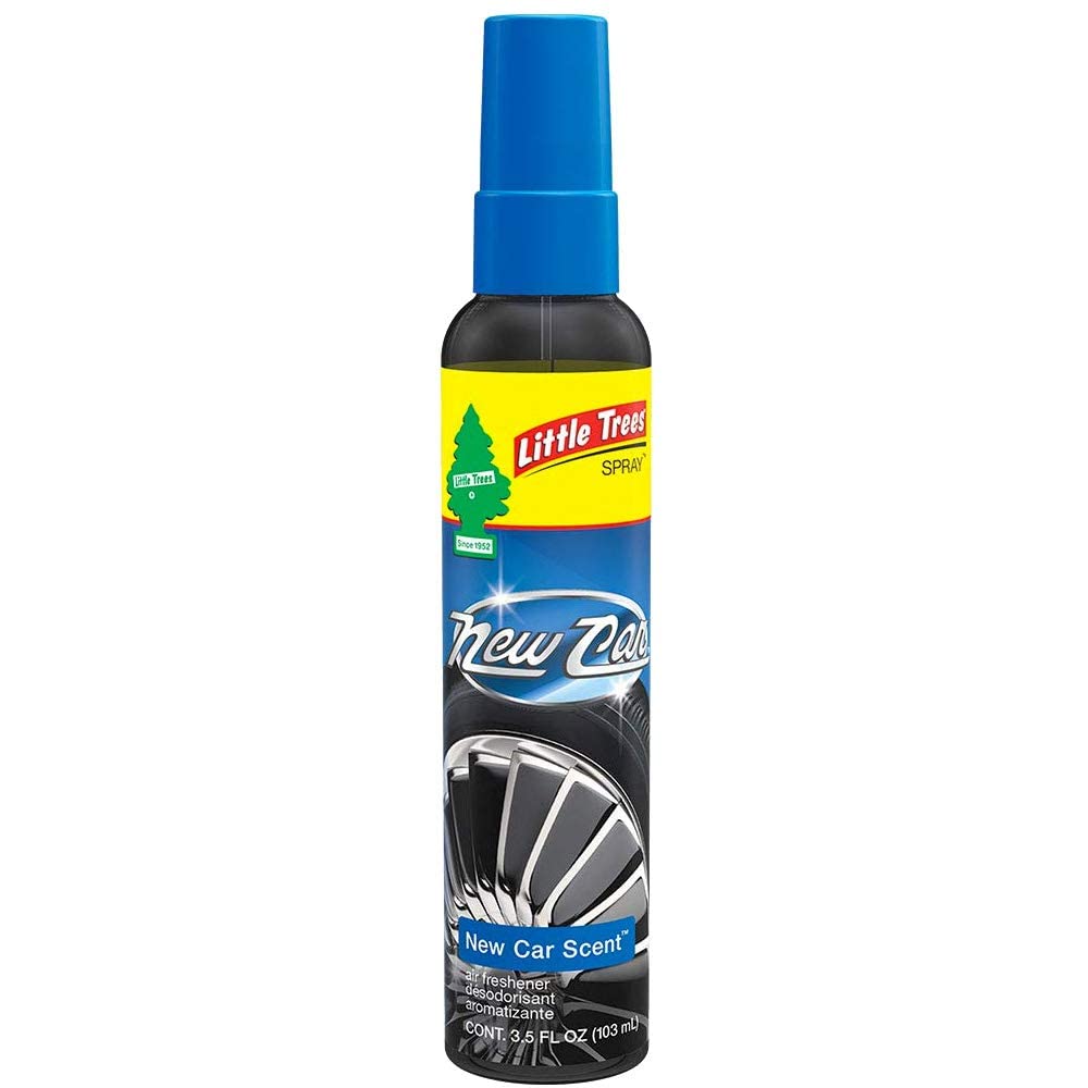 Little Trees Car Air Freshener Spray - New Car Scent | Long-Lasting Fragrance for Vehicles | Eliminates Odors in Cars, Trucks & SUVs | Perfect for Road Trips & Daily Commutes