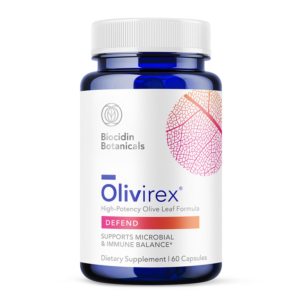 Olivirex Olive Leaf Extract Supplement - 60 Capsules for Immune Support & Antioxidant Benefits - Perfect for Daily Wellness & Natural Health Boost