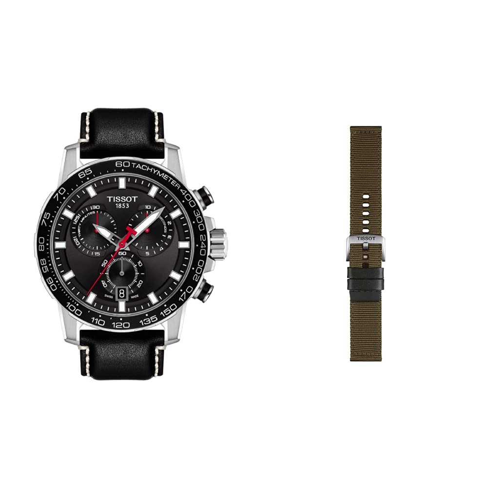 Tissot Men's Supersport Stainless Steel Casual Watch - Waterproof Chronograph for Business, Sports & Everyday Wear
