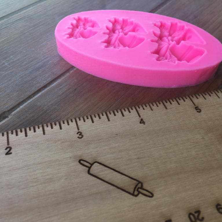 Christmas Bells Silicone Mold for Baking - DIY Holiday Cookie, Candy & Chocolate Molds - Perfect for Christmas Decorations, Cupcake Toppers & Festive Desserts