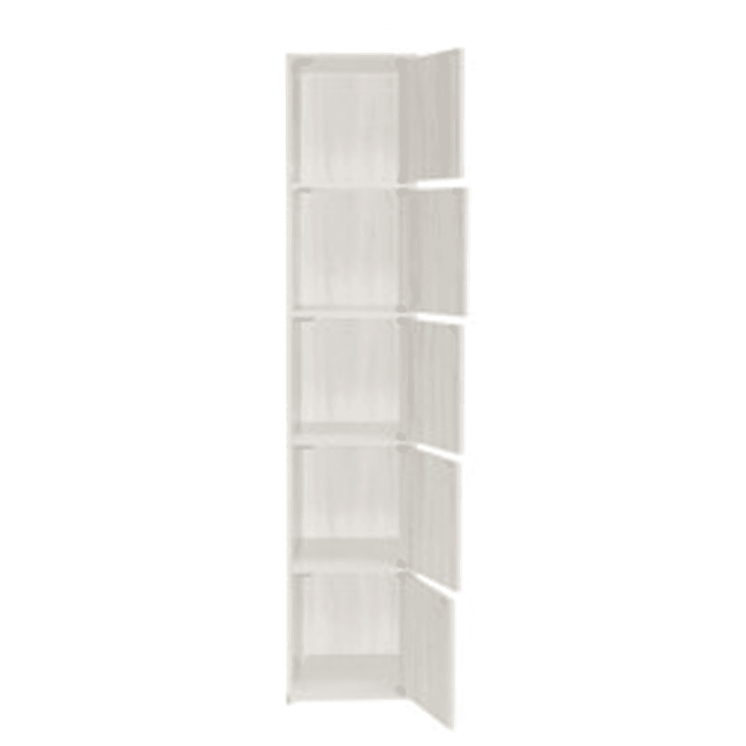 5-Tier Koen Storage Cabinet - Organizer for Home, Office, Bathroom & Garage - Durable Shelving Unit with Adjustable Shelves for Maximum Storage Space