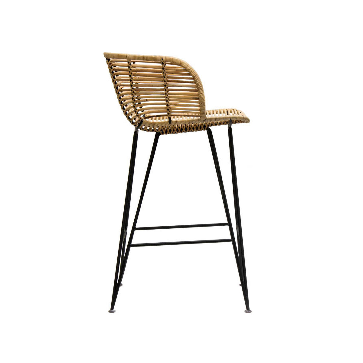 Satara Anna Bar Stool - Modern Counter Height Swivel Stool with Padded Seat for Kitchen Island, Breakfast Nook & Home Bar - Comfortable & Stylish Dining Chair for Indoor Use