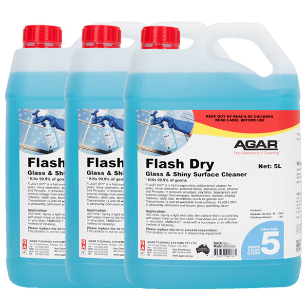 Fast-Drying Agar Flash Window Cleaner & Shiny Surface Cleaner Spray - Streak-Free for Glass, Mirrors, and Stainless Steel | Perfect for Home, Office, and Car Windows