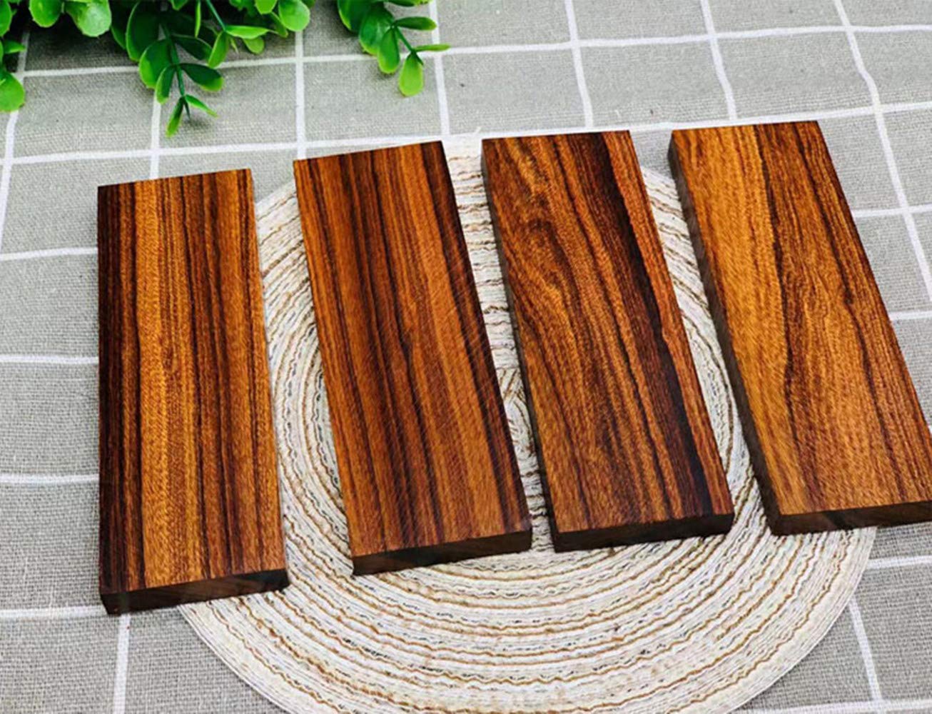 Premium Desert Ironwood Knife Handle Scales - 4.72