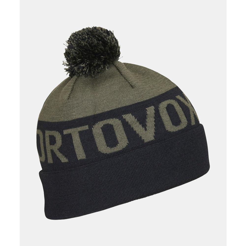 Ortovox Bobble Knit Beanie - Warm Winter Hat for Men & Women - Soft Wool Ski Cap for Outdoor Activities, Snowboarding & Hiking