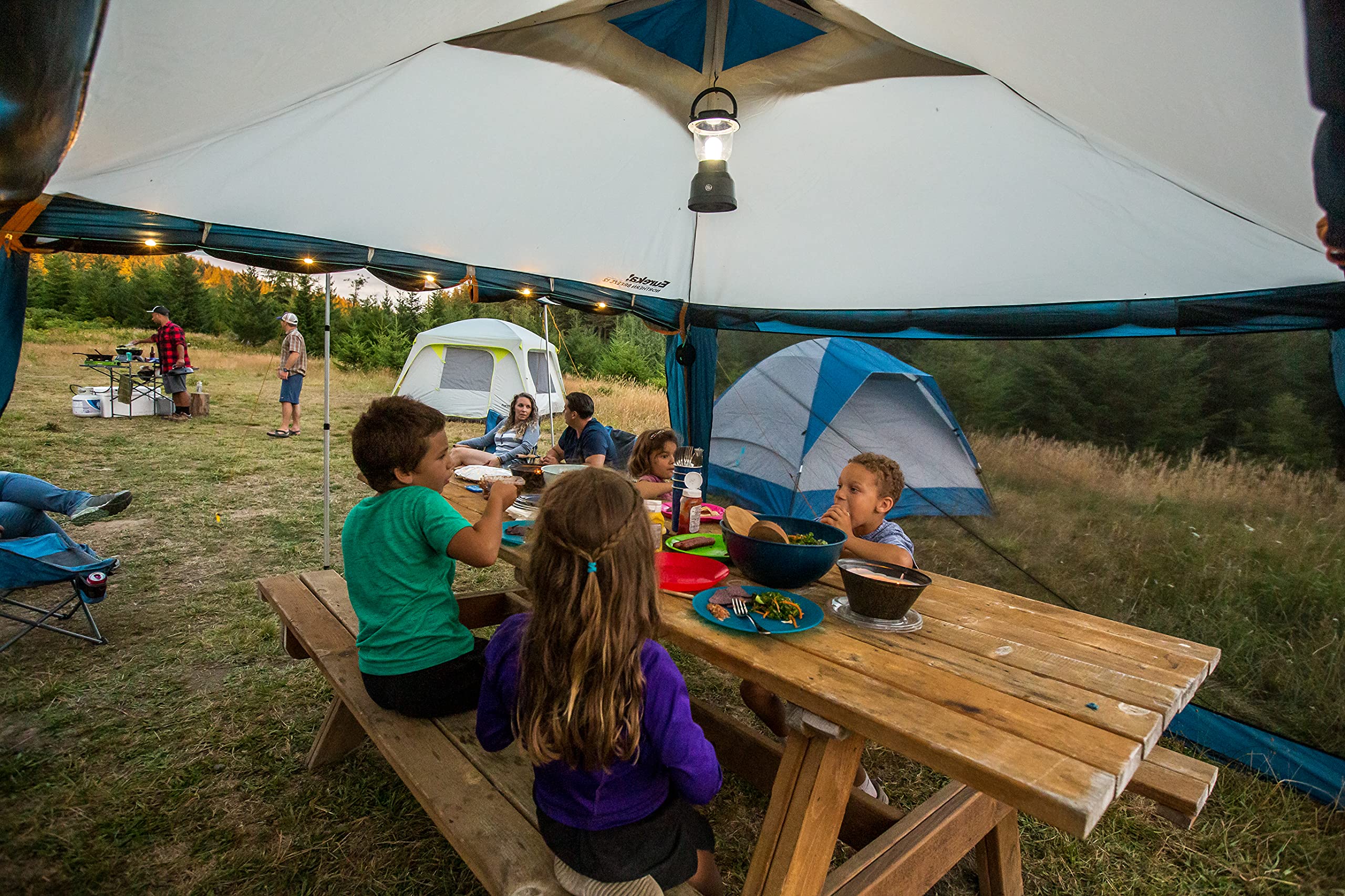Eureka! Northern Breeze Camping Screen House & Shelter - 10' x 10' Lightweight Portable Tent for Outdoor Adventures, Picnics, and Backyard Relaxation