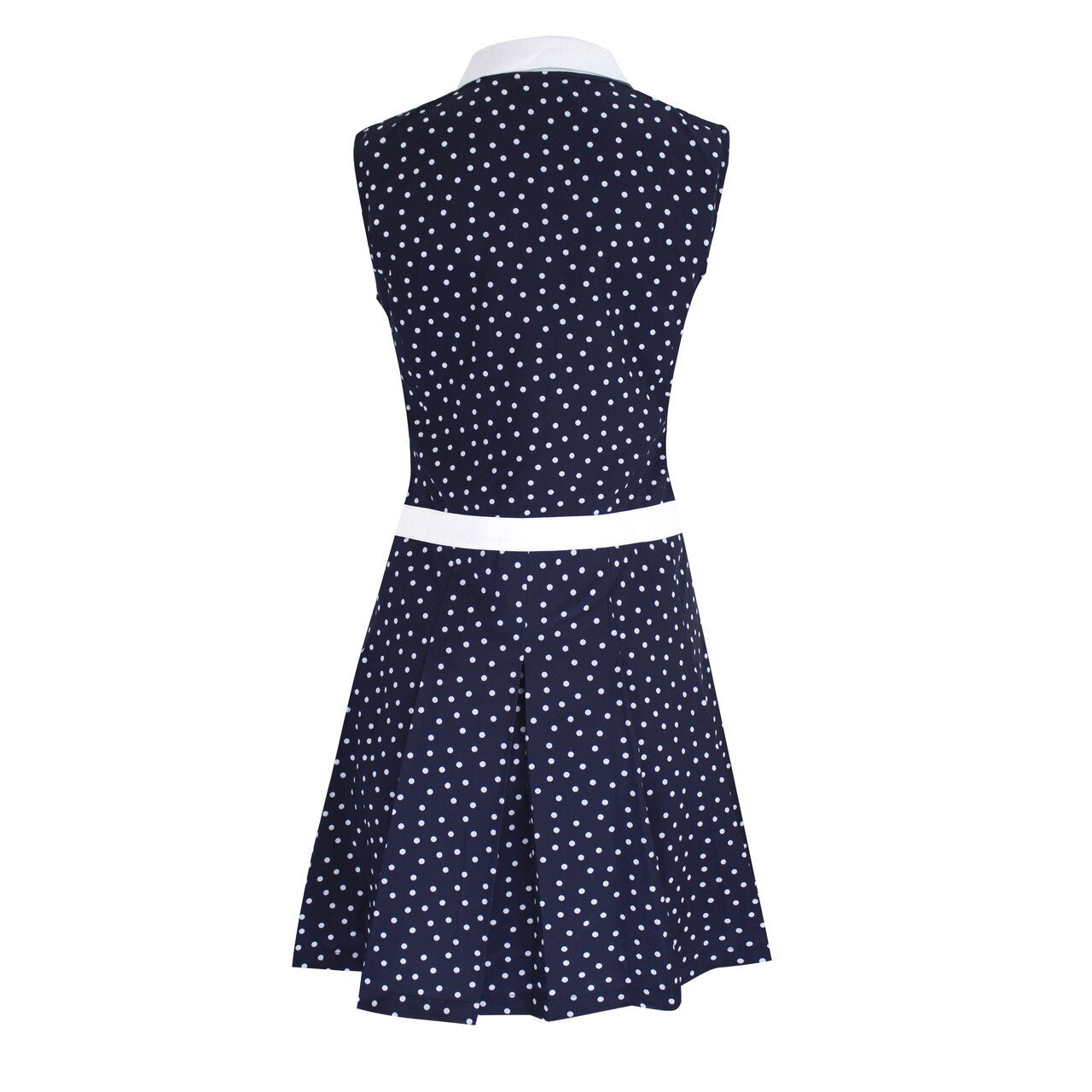 Eileen Navy Women's Sleeveless Golf Dress - Breathable Athletic Dress for Golf, Tennis & Summer Sports | Perfect for Golf Outings, Club Events & Active Lifestyle