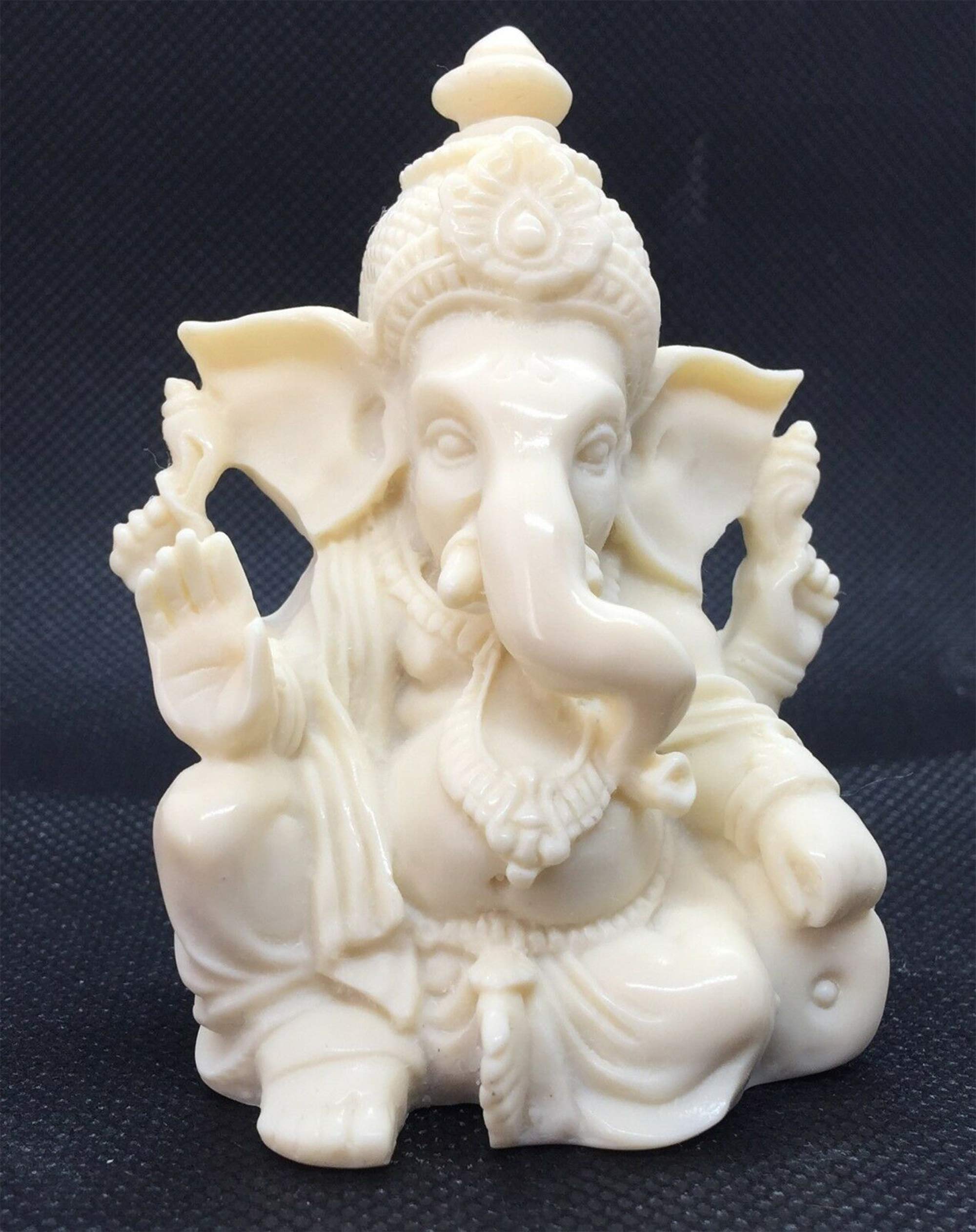 Premium Beeswax Ganesha Candle Mold - Silicone Candle, Resin & Soap Making Mold for DIY Crafts - Perfect for Home Decor, Meditation & Spiritual Gifts