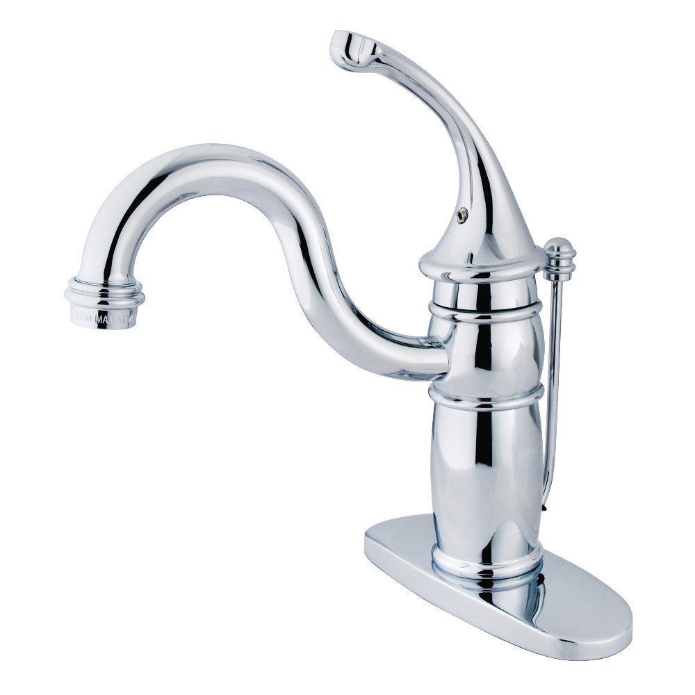 Kingston Brass KB1408GL Georgian Single Handle Bathroom Faucet with Pop Up Drain