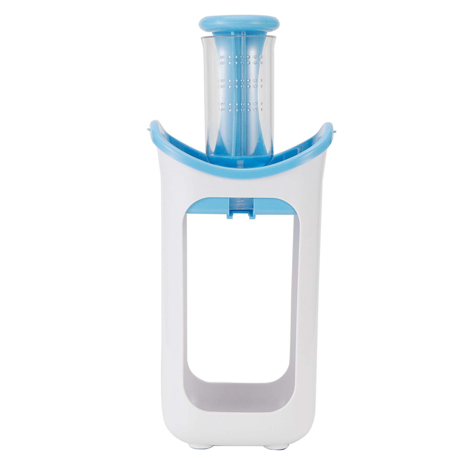 Portable Fruit Puree Squeezer Station - Food Pouches Filling System for Home Kitchen | Easy Baby Food Maker & Snack Packing Tool | Perfect for Meal Prep, Toddler Snacks & On-the-Go Nutrition (Blue)