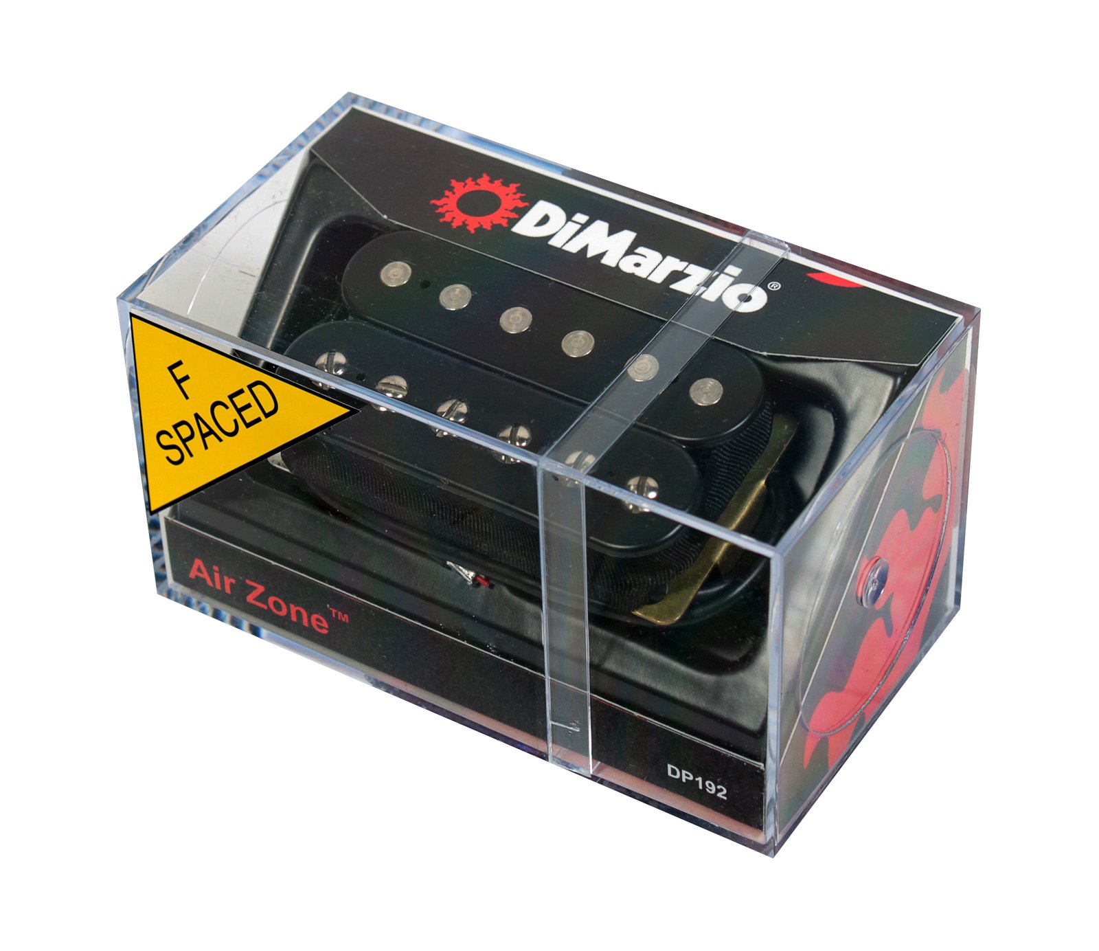 Dimarzio DP192FBK Air Zone Humbucker Pickup - High Output Guitar Pickup for Rock & Metal - Perfect for Electric Guitars, Les Paul, and Stratocaster Models