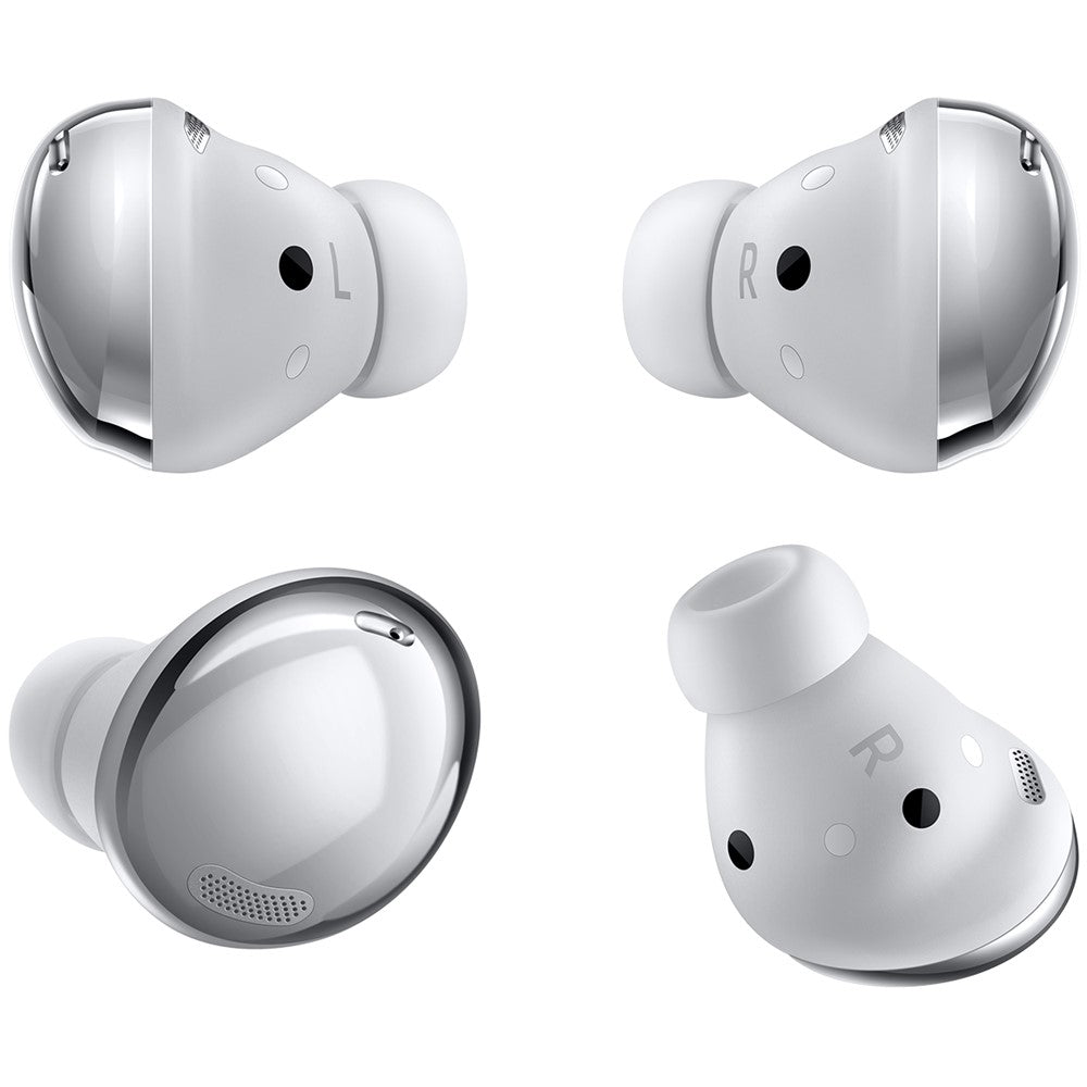 SAMSUNG Galaxy Buds Pro SM-R190 Wireless Bluetooth Earbuds with Active Noise Cancelling (ANC) for iOS & Android - Renewed Like New in Phantom Silver | Perfect for Workouts, Commuting & Travel