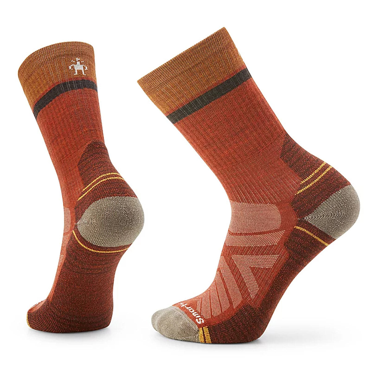 Men's Hiking Socks - Lightweight Cushioned Trail Crew Socks for Outdoor Adventures & Long Distance Hiking - Perfect for Backpacking, Camping & Mountain Trekking
