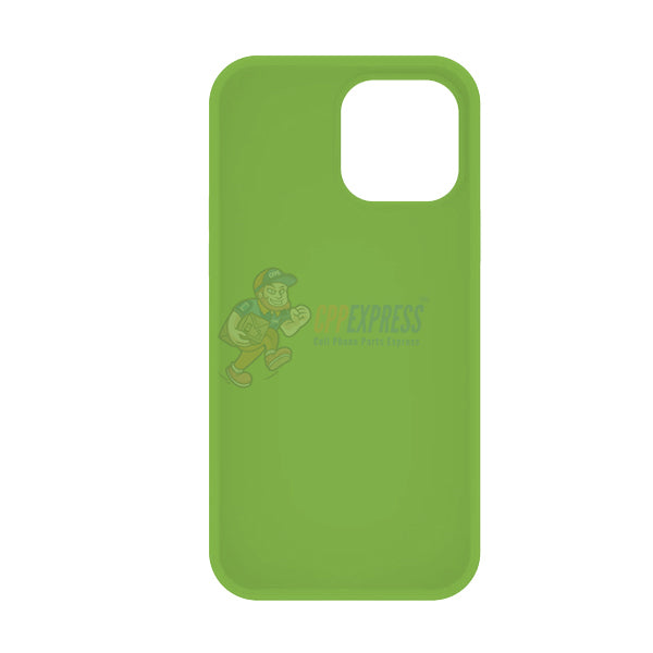 iPhone 13 Pro Case - Slim Soft Silicone Shockproof Cover with Anti-Slip Grip, Light Green - Perfect for Everyday Protection & Drop Resistance | Ideal for Work, Travel & Outdoor Activities