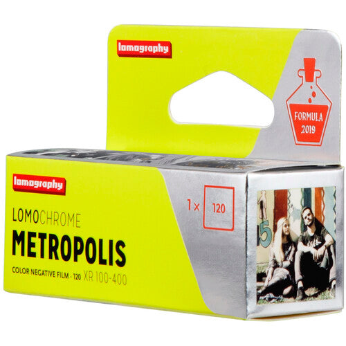 Lomography LomoChrome Metropolis 100-400 ISO Color Negative Film 120 Roll - Perfect for Urban Photography & Creative Film Shoots