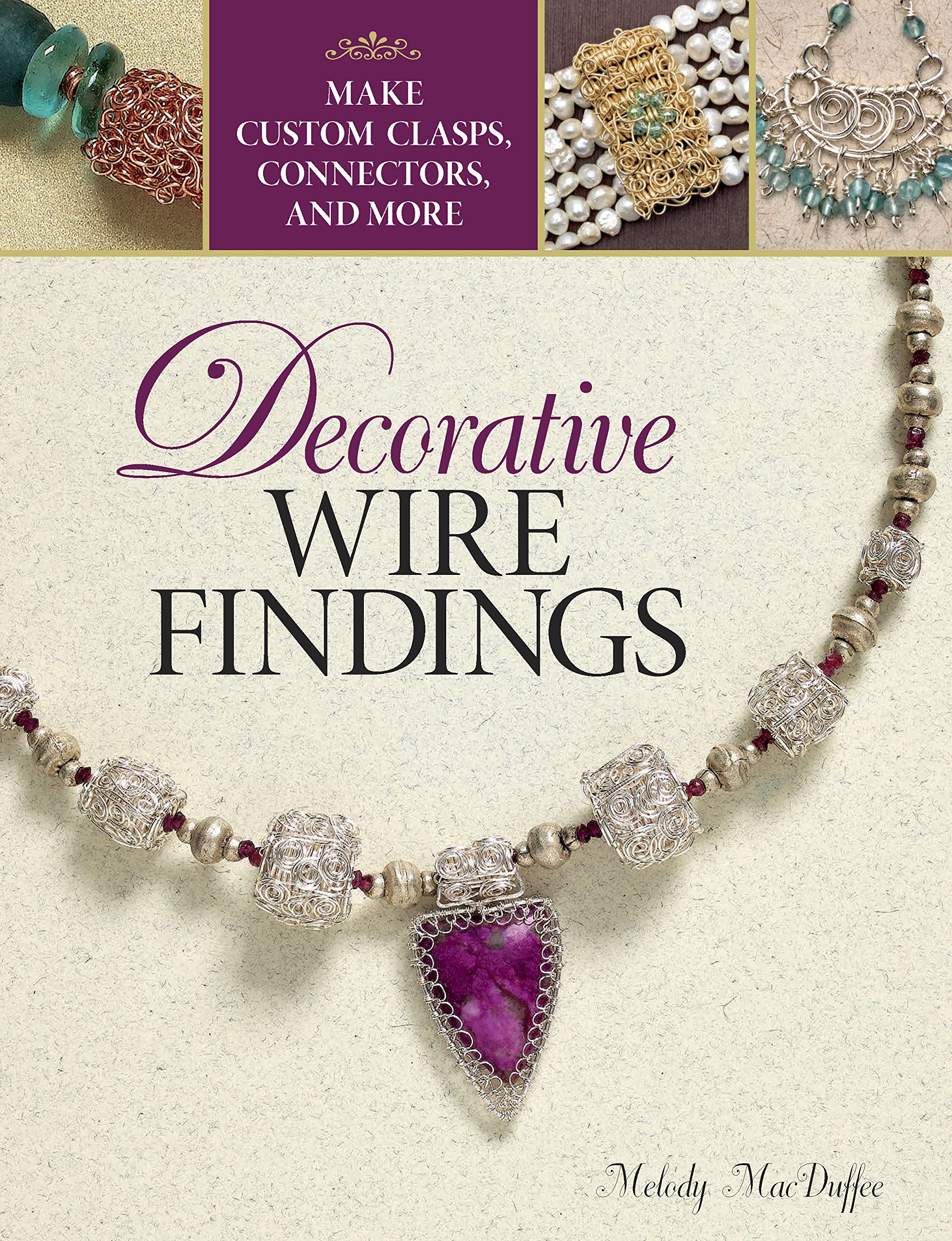 Decorative Wire Findings for Jewelry Making - DIY Custom Clasps, Connectors & Charms - Perfect for Handmade Bracelets, Necklaces & Earrings