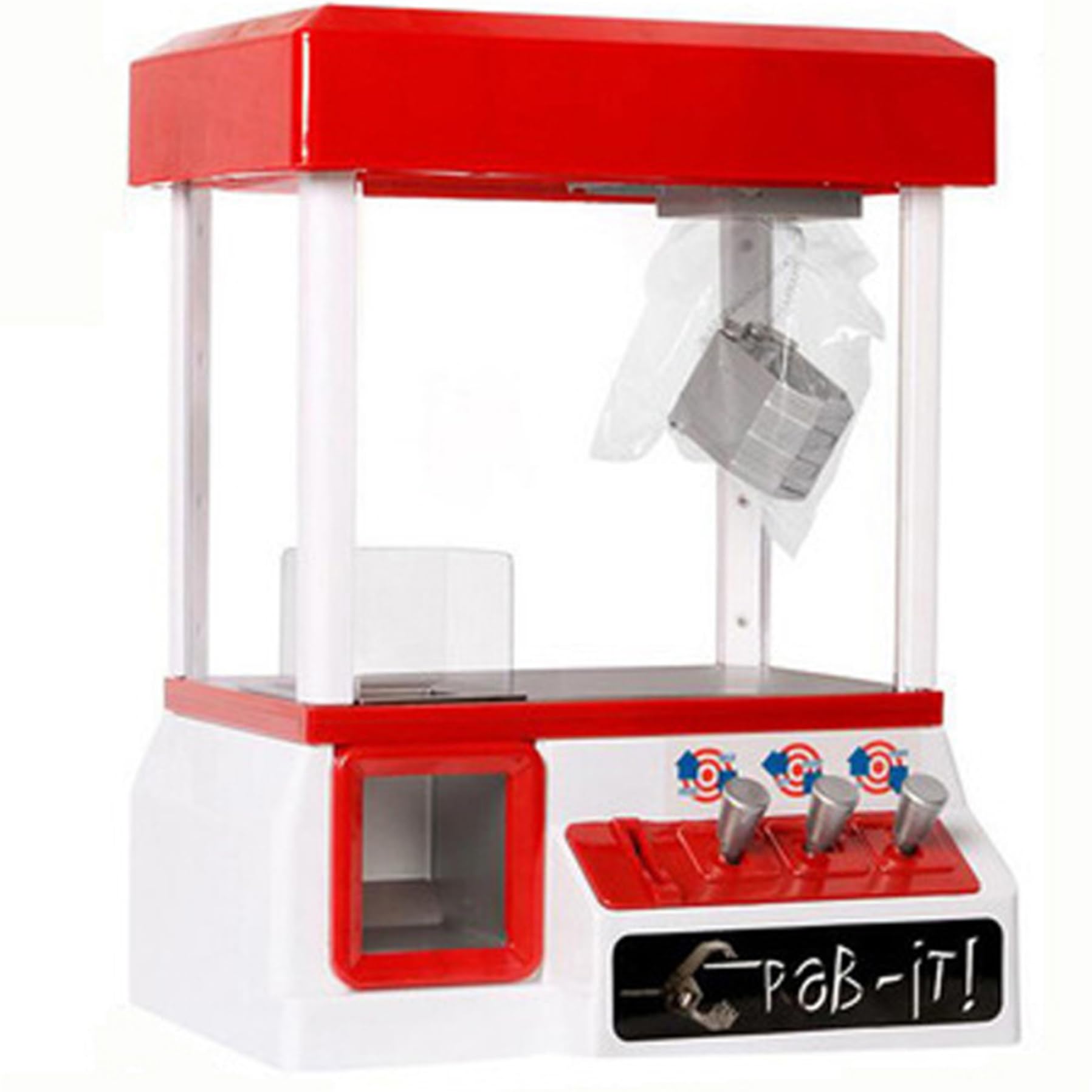 Kalastussaari Claw Machine for Kids - Mini Arcade Claw Game Toy - Fun Prize Grabber for Birthday Parties & Family Game Nights