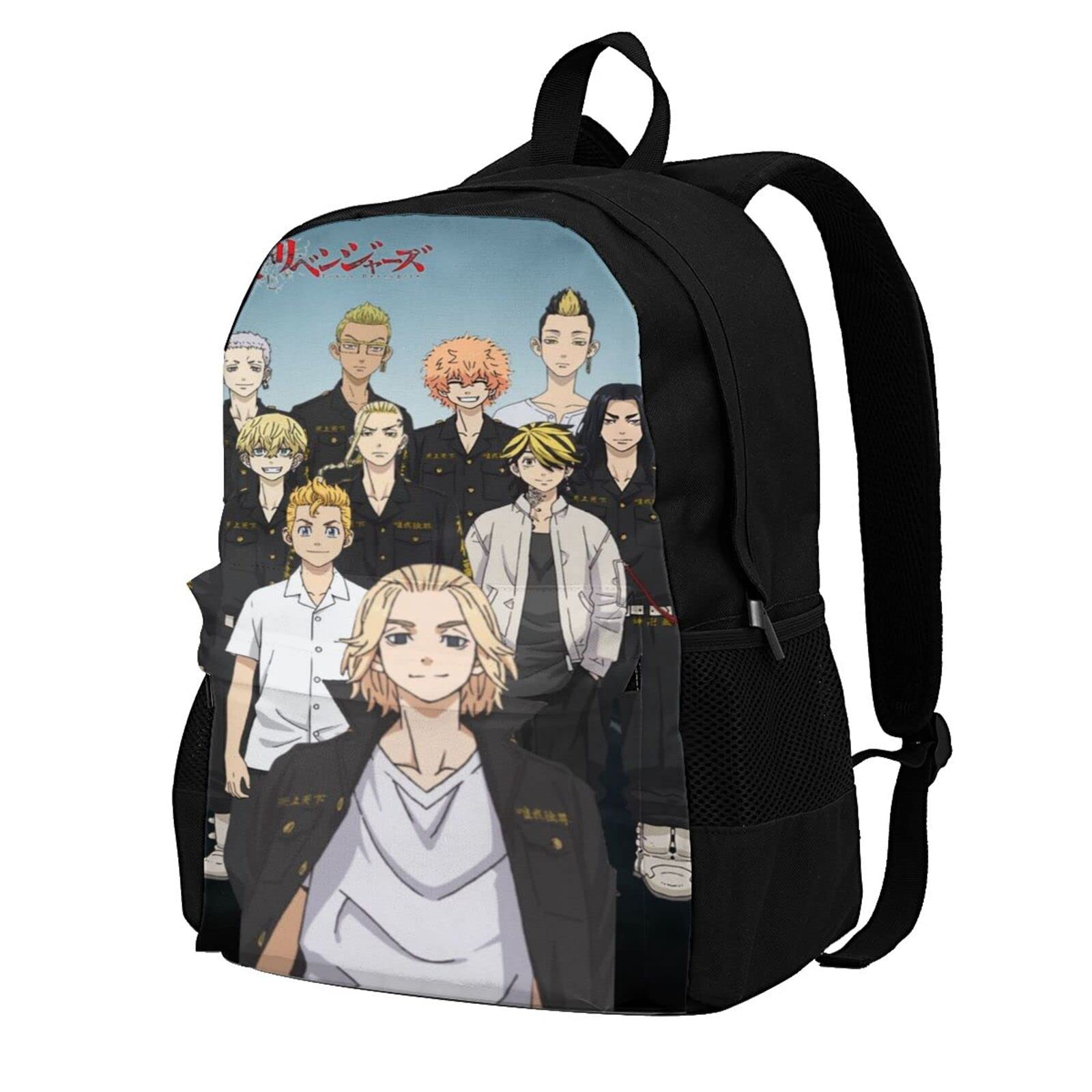 Anime Sports Backpack for School & Travel - 17 Inch Laptop Daypack for Teens