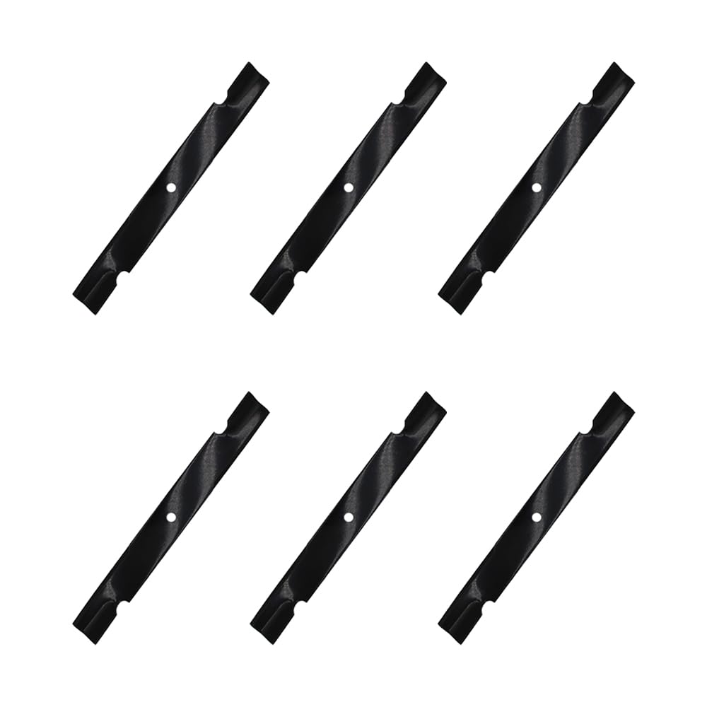 RAParts 6PK Premium Lawn Mower Blades - Compatible with Bobcat 112111-03, 112243-03, 42180B, 72039B - Durable Replacement Blades for Professional Lawn Care & Landscaping
