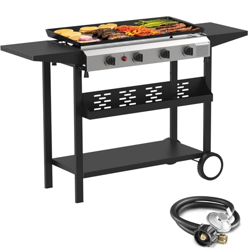 Griddle with Shelf