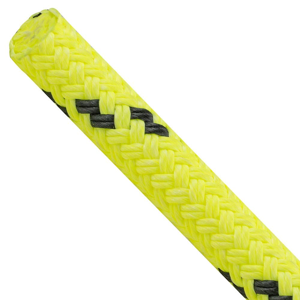 Kraken Notch Rigging Rope 5/8 Inch - 18,500 lb Tensile Strength - Heavy Duty Marine & Arborist Climbing Rope for Sailing, Tree Work & Industrial Use