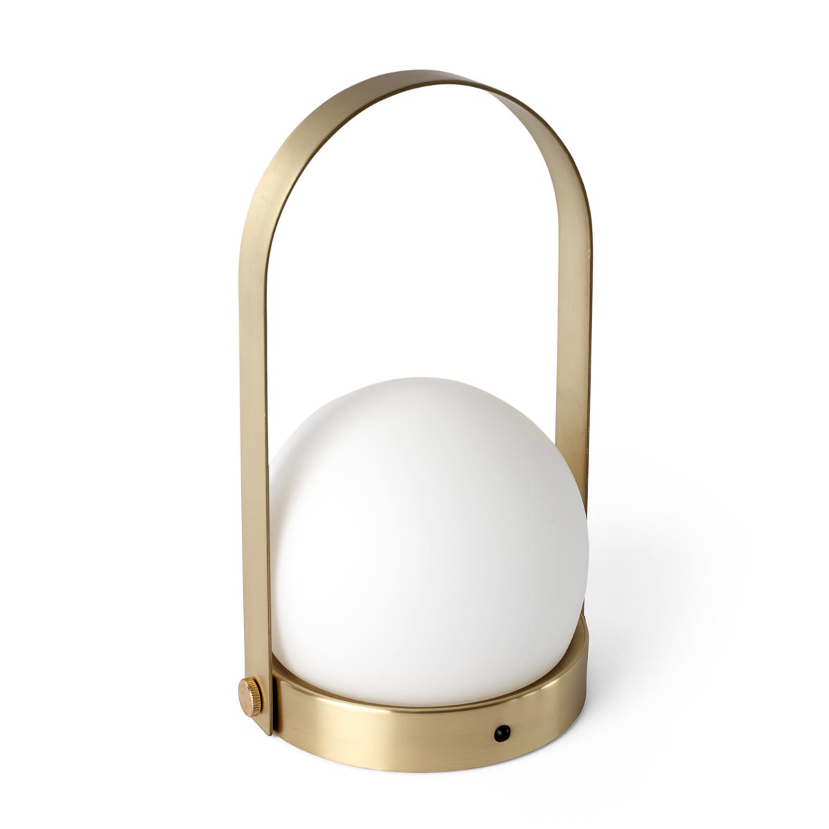 AUDO CPH Carrie Portable Rechargeable LED Desk Lamp - Brushed Brass Finish | Modern Lighting for Home Office, Bedroom & Study | USB Charging & Adjustable Brightness