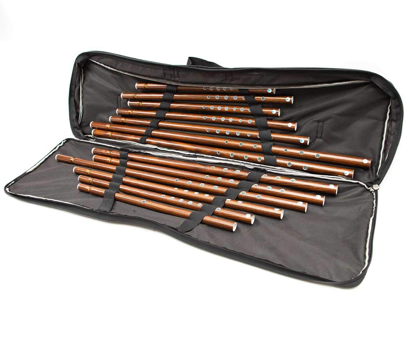 Turkish Kaval Shepherd Flute - 13 Hole Professional PVC Plastic Flute Set with Soft Carrying Case | Perfect for Folk Music, Traditional Performances & Outdoor Shepherd Playing
