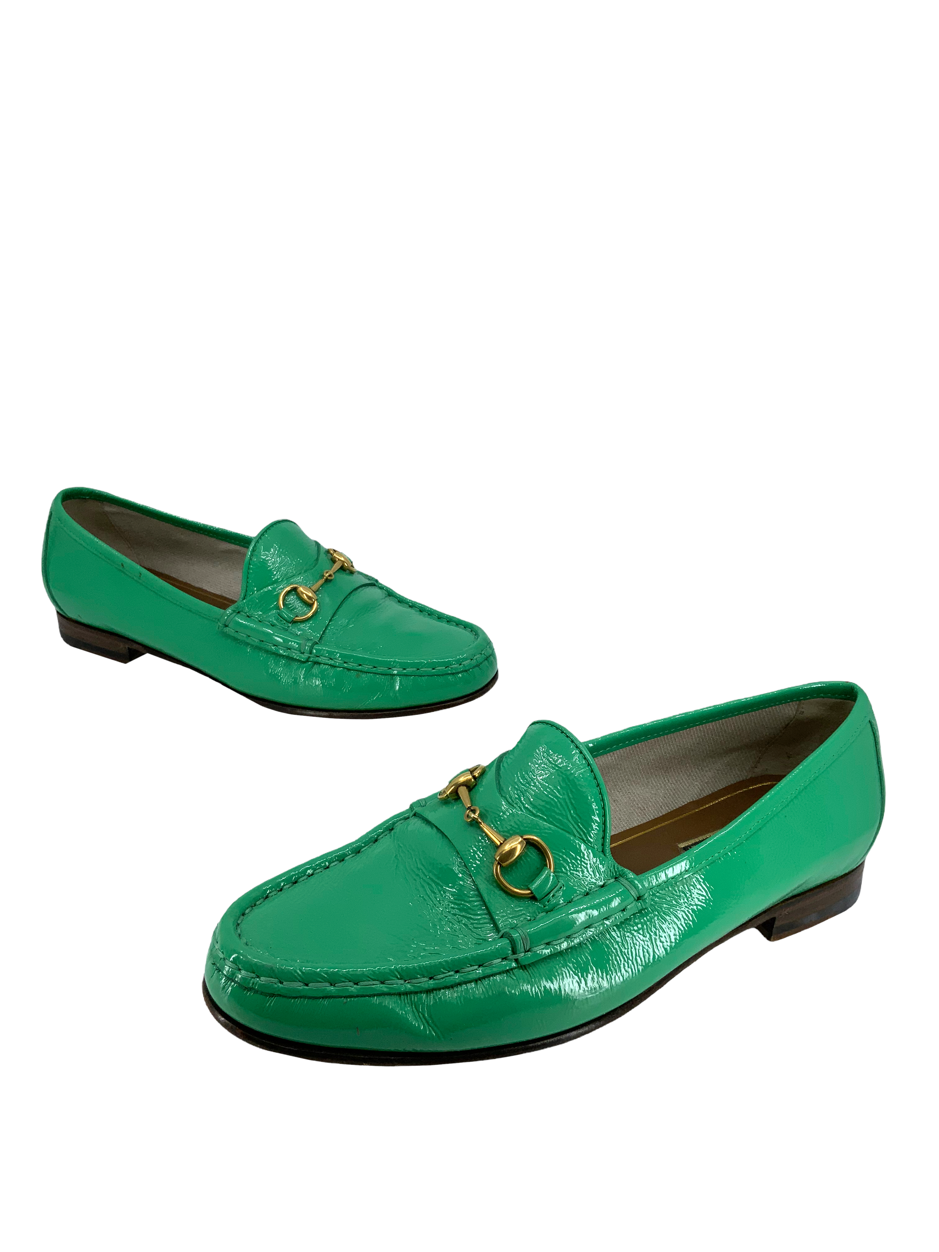Gucci Classic Patent Leather Horsebit Loafers for Men - Size 8 US | Luxury Italian Designer Shoes for Business, Office & Formal Occasions