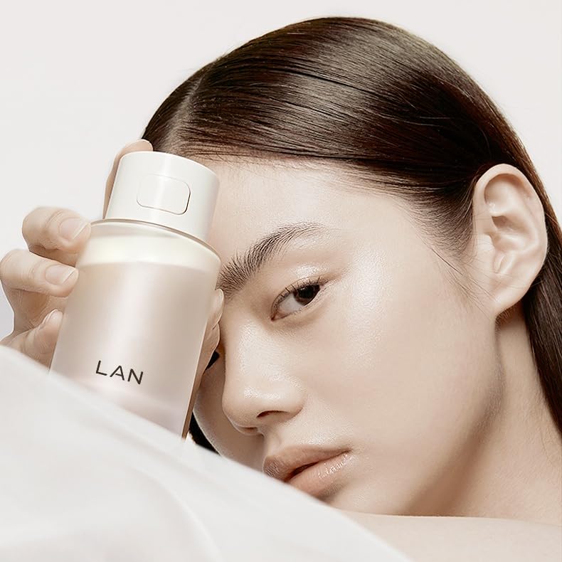 1PC LAN Toner Facial Essence - Soothing, Firming & Lifting Double Layer Moisturizer for Dull Skin Relief | 100ml/3.38oz | Hydrating Face Lotion for Daily Skincare Routine & Nighttime Skin Repair