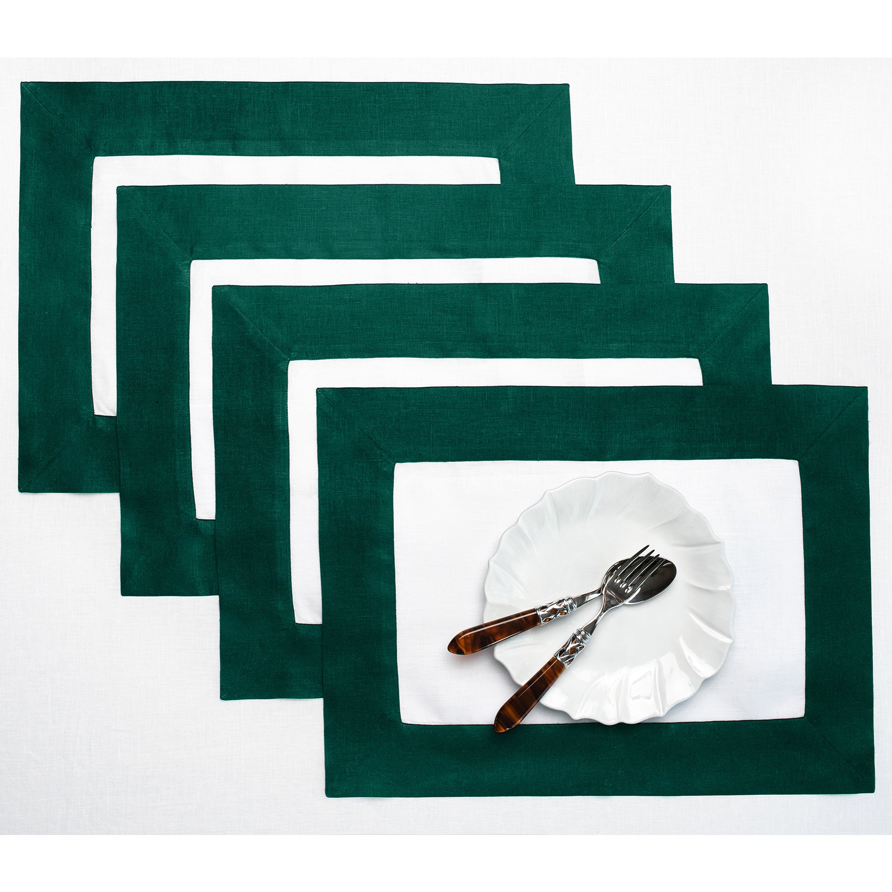 Stylish Contempo Placemats Set of 4 - Waterproof & Heat-Resistant Modern Table Mats for Dining Room, Kitchen, or Party Decor - Perfect for Everyday Use, Entertaining & Holiday Gatherings