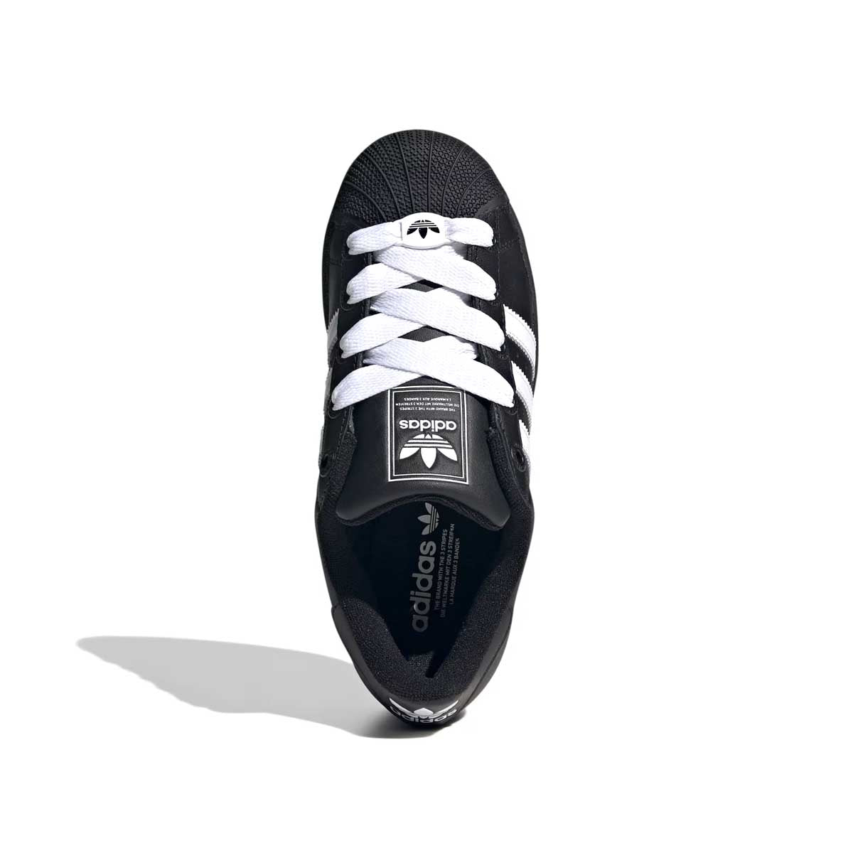 Kids Superstar II Sneakers - Core Black & Cloud White | Comfortable Athletic Shoes for Boys & Girls | Perfect for School, Sports & Casual Wear