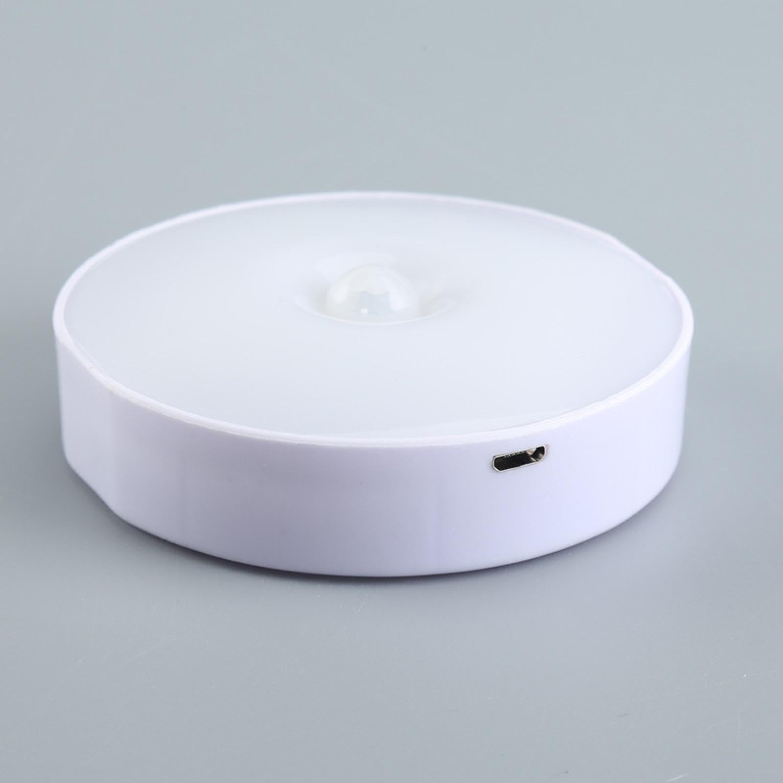 Smart LED Motion Sensor Night Light - USB Rechargeable Closet Light, Stair Light & Entryway Lighting for Home Safety & Convenience