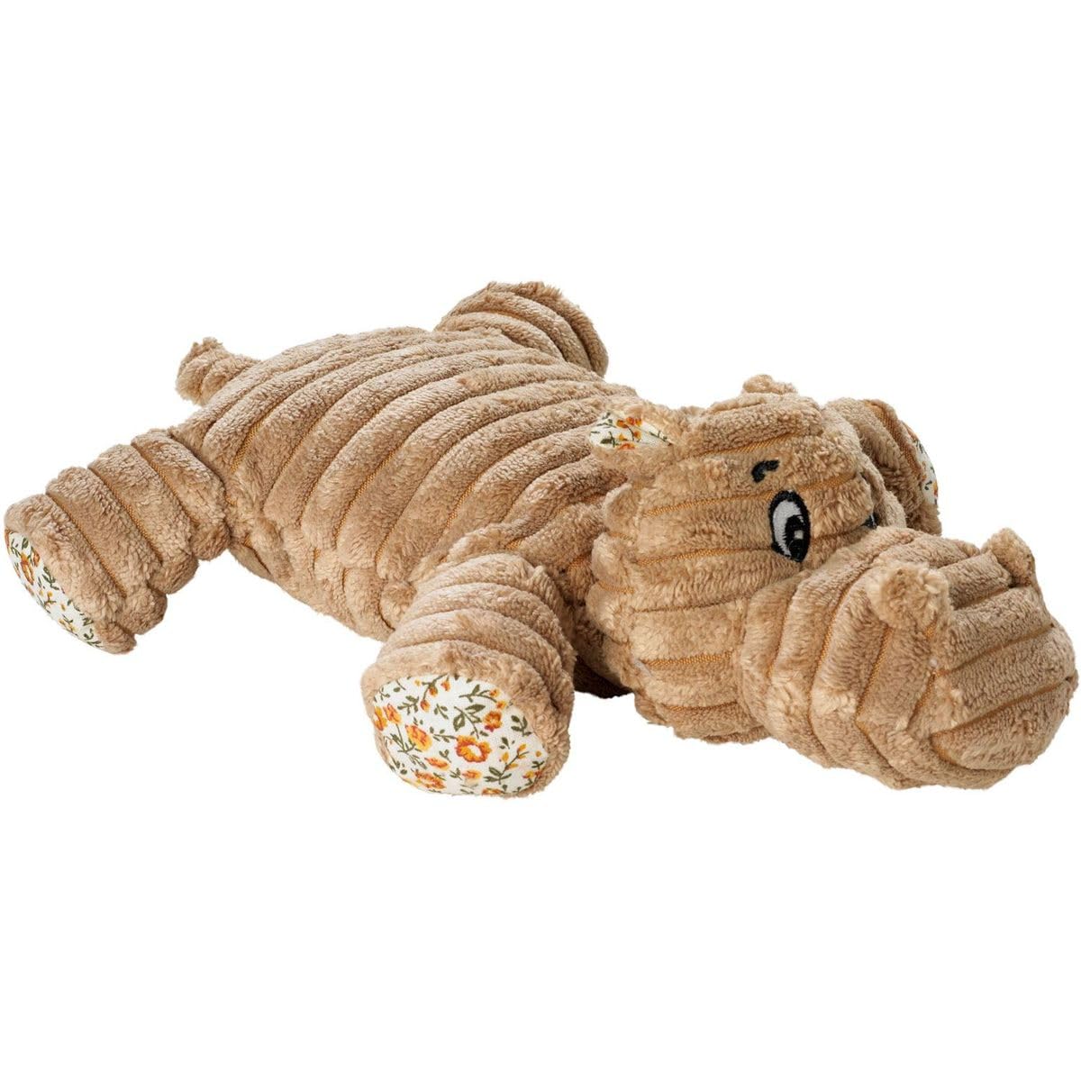Hunter Huggly Amazonas Hippo Dog Toy - Durable Chew Toy for Aggressive Chewers, Interactive Plush Toy for Large & Small Dogs - Perfect for Playtime, Training & Teething Relief