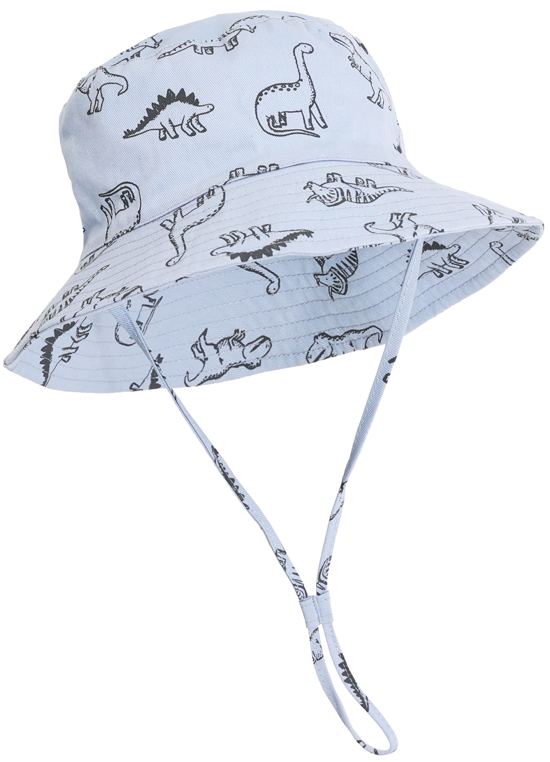 UPF 50+ Baby Sun Hat with Wide Brim - UV Protective Toddler Bucket Hat for Boys & Girls - Perfect for Beach, Outdoor Play & Summer Activities